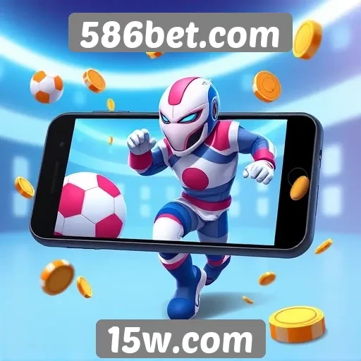 Acesso a jogos móveis no 586bet